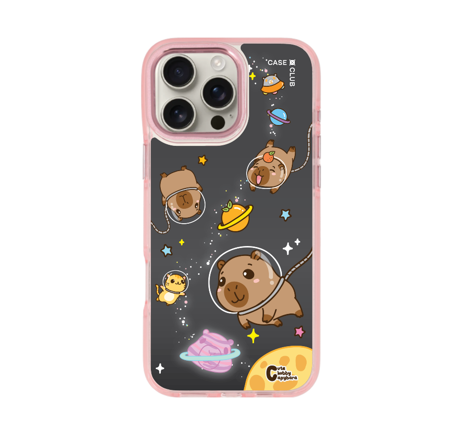 cute chubby capybara universe