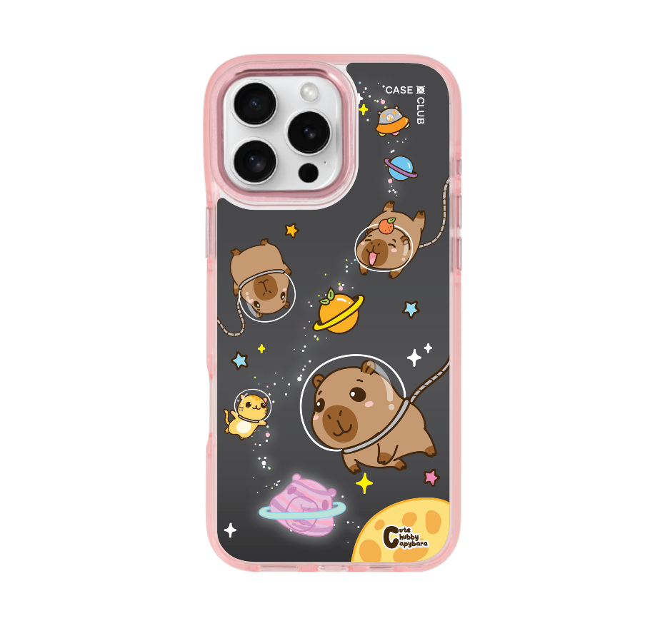 cute chubby capybara universe
