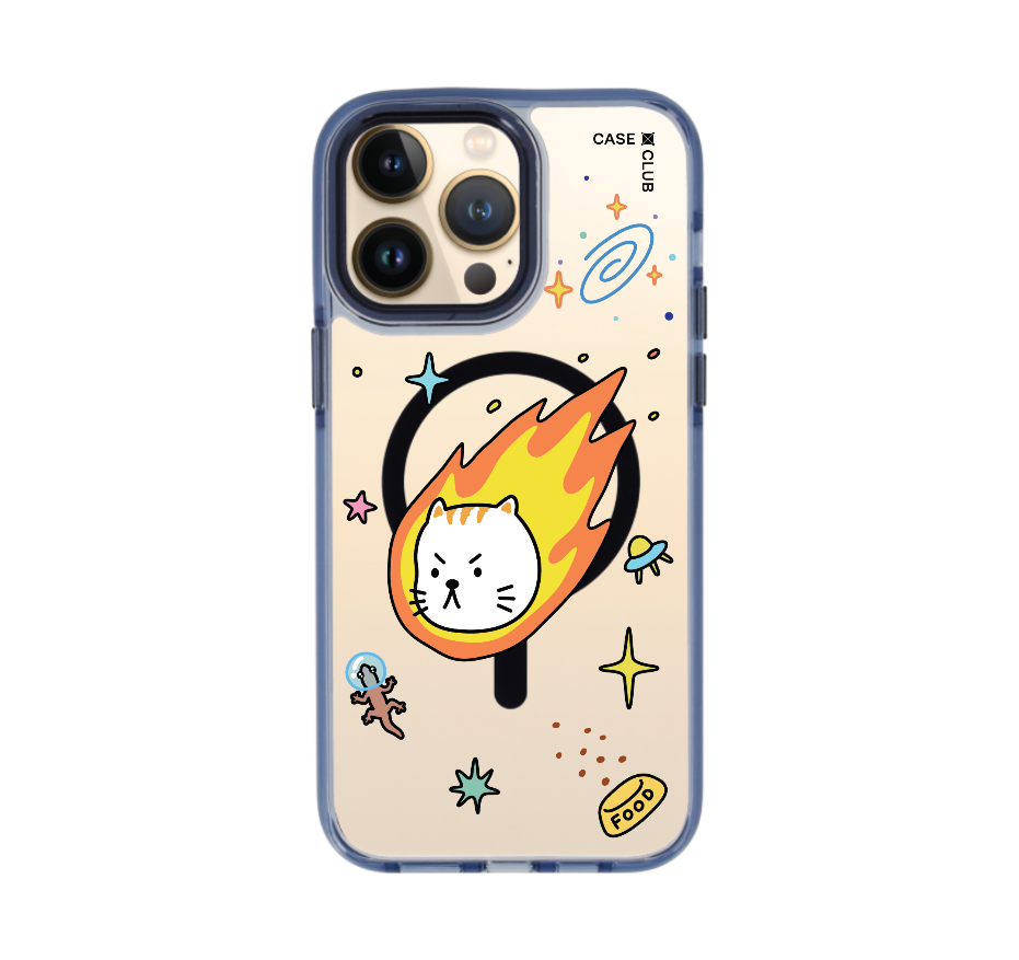 salmon cat space