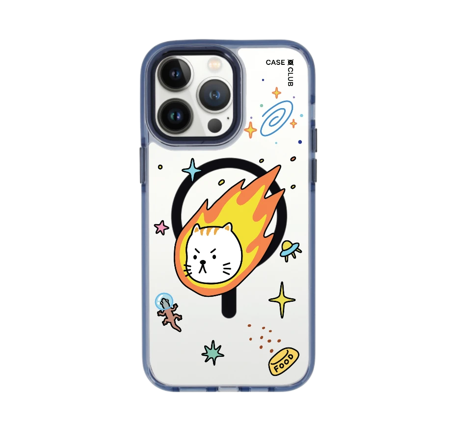 salmon cat space