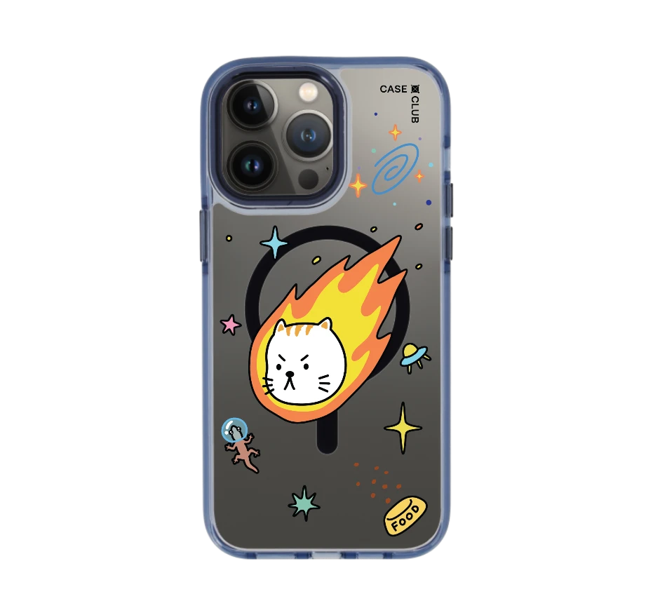 salmon cat space
