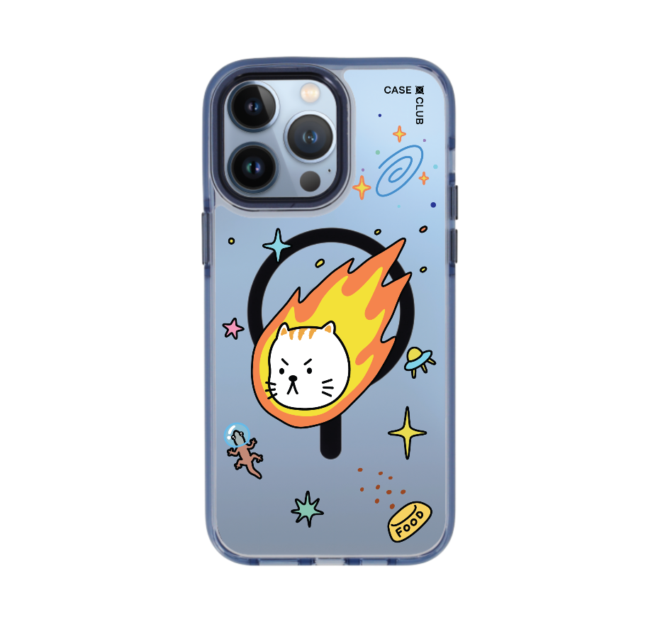 salmon cat space