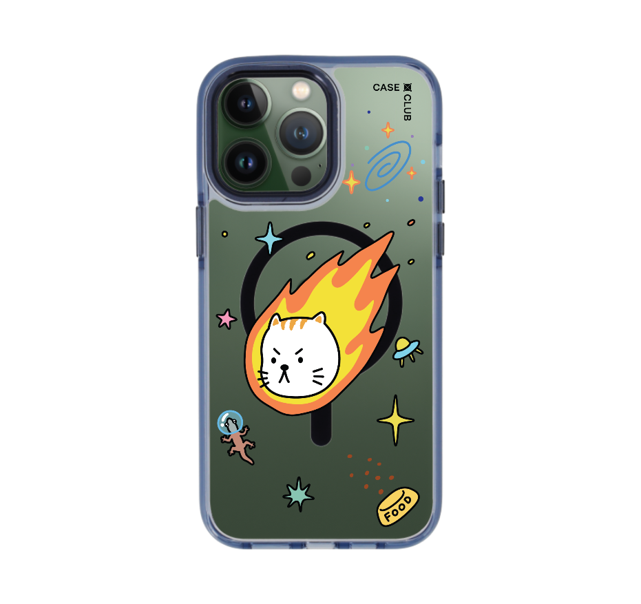 salmon cat space