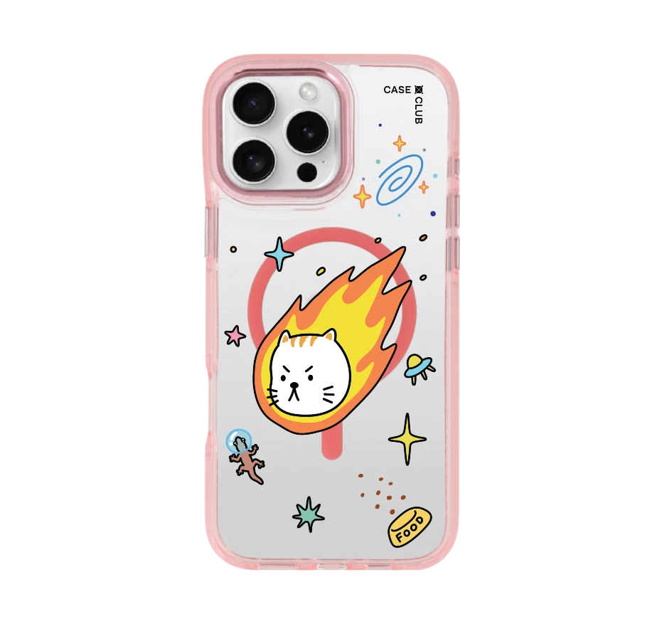 salmon cat space