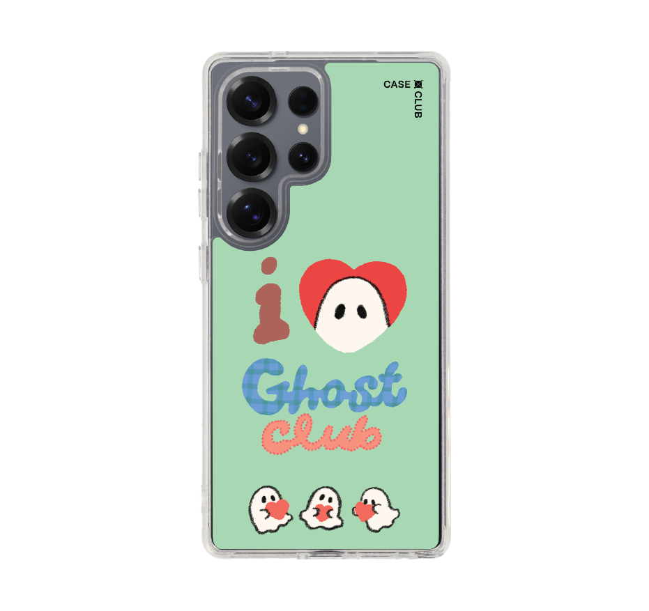 i love ghost club green