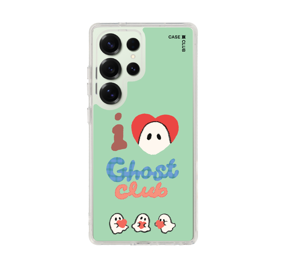 i love ghost club green