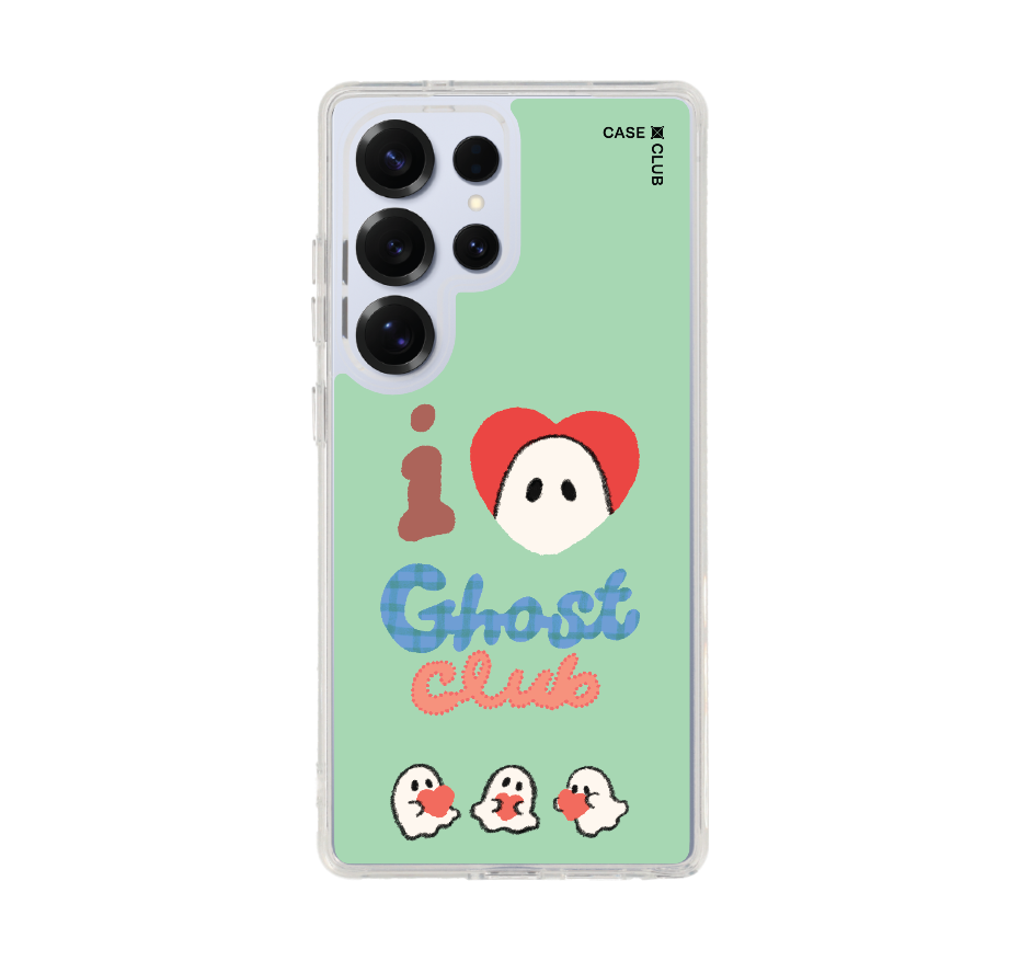 i love ghost club green