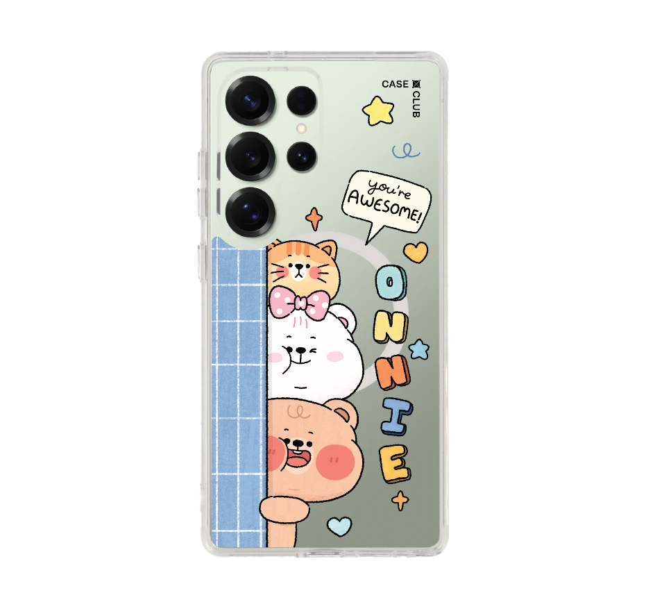 หมี onnie และแมวเพื่อนซี้
