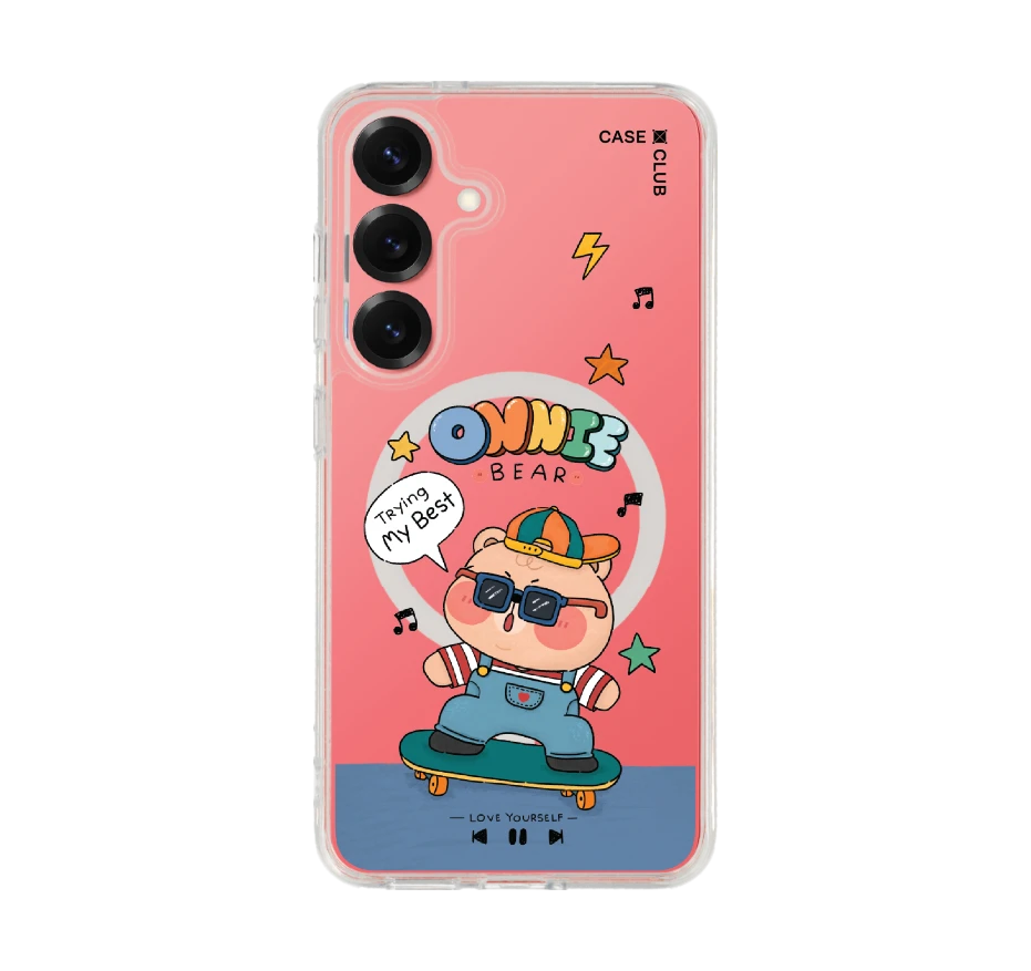 หมี onnie สุดเท่ห์บนสเก็ตบอร์ด