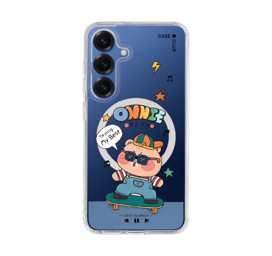 หมี onnie สุดเท่ห์บนสเก็ตบอร์ด