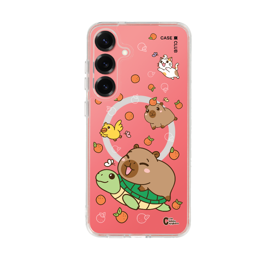 cute chubby capybara mix animal