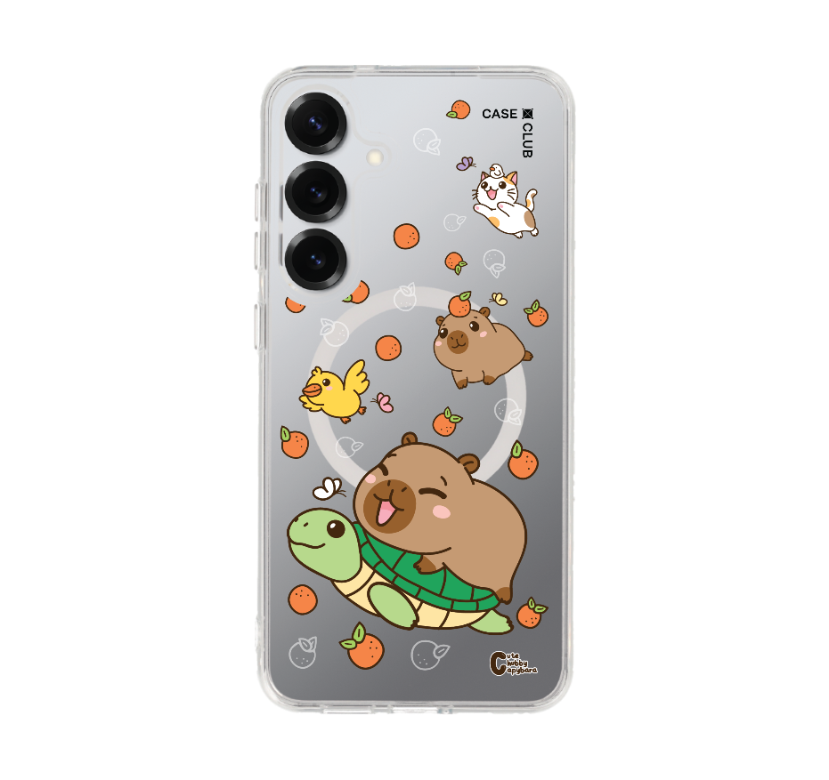cute chubby capybara mix animal