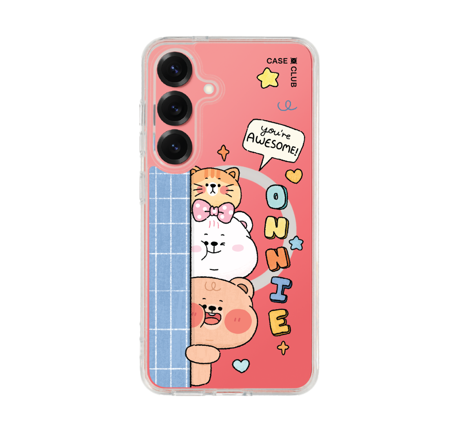 หมี onnie และแมวเพื่อนซี้