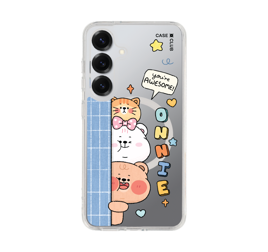 หมี onnie และแมวเพื่อนซี้