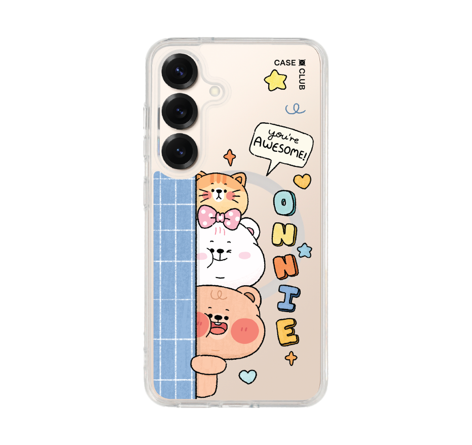 หมี onnie และแมวเพื่อนซี้