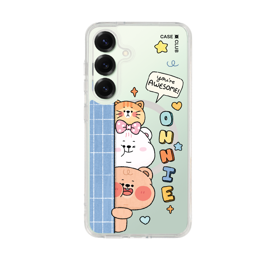 หมี onnie และแมวเพื่อนซี้