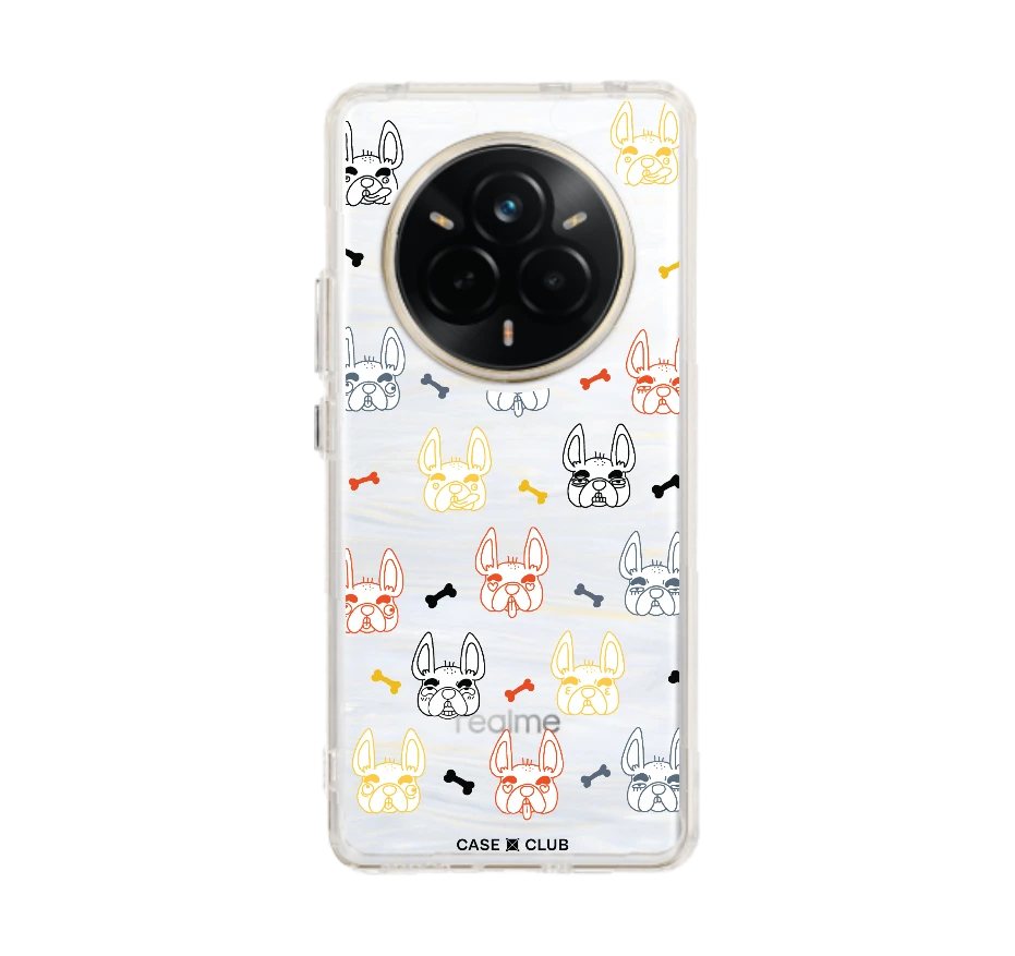 french bull dog pattern