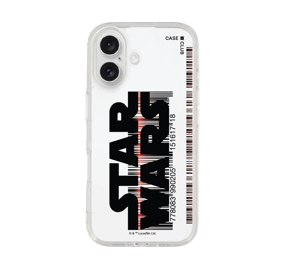 star wars barcode logo