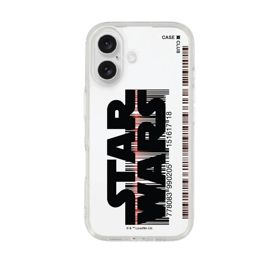 star wars โลโก้บาร์โค้ด