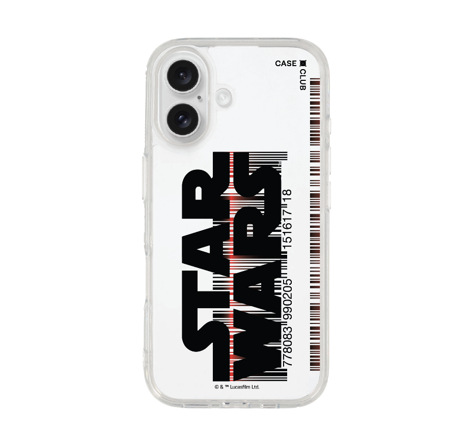 star wars barcode logo