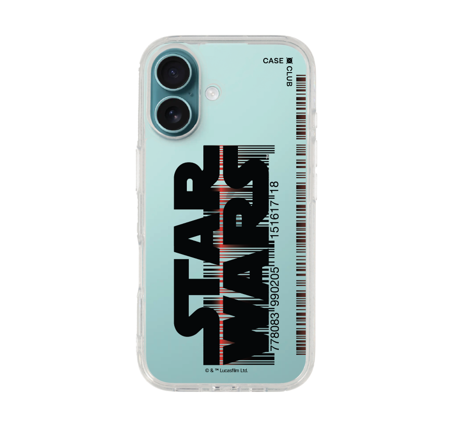 star wars barcode logo