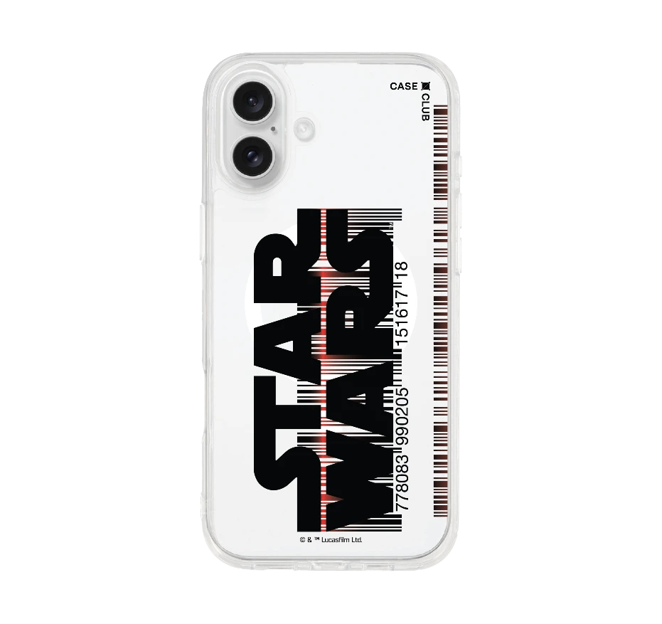 star wars barcode logo