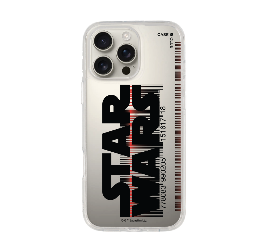 star wars barcode logo