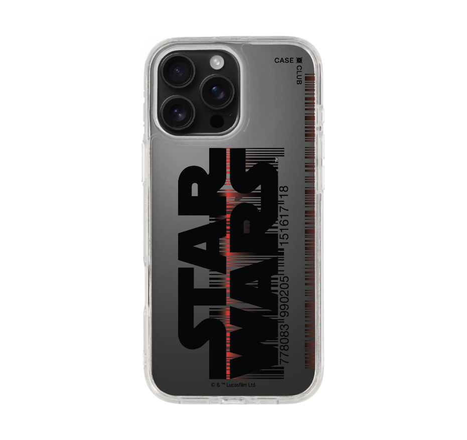 star wars barcode logo