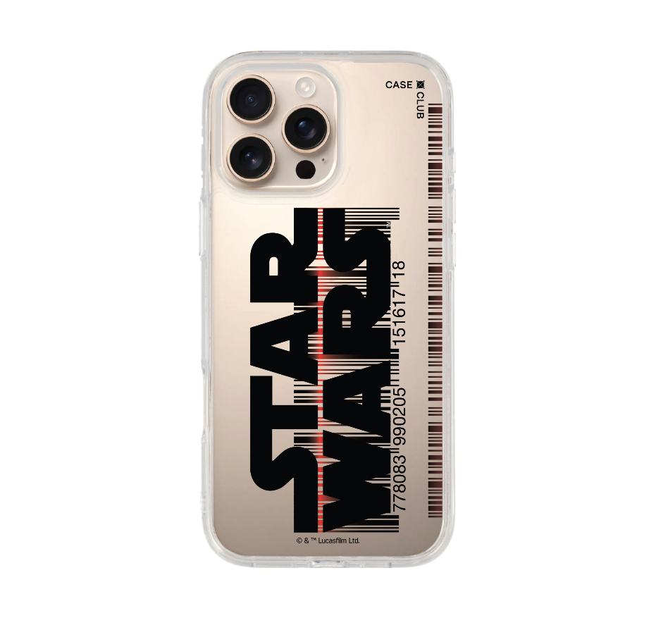 star wars barcode logo