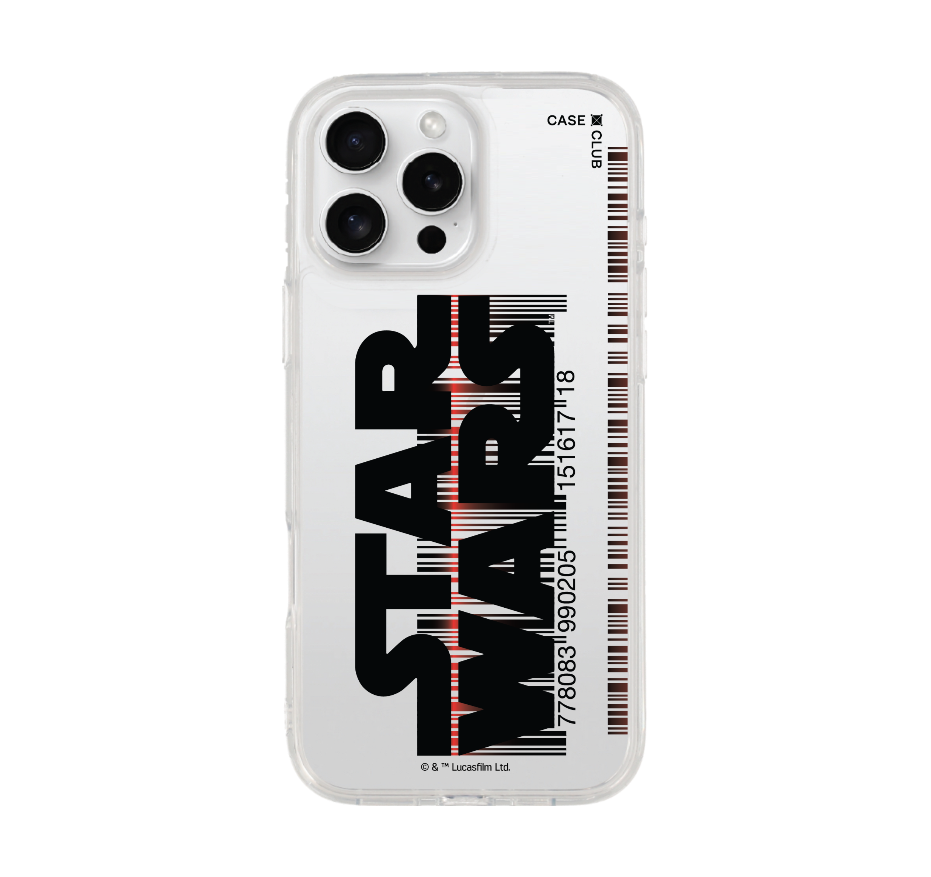 star wars barcode logo