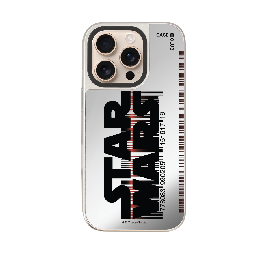star wars barcode logo