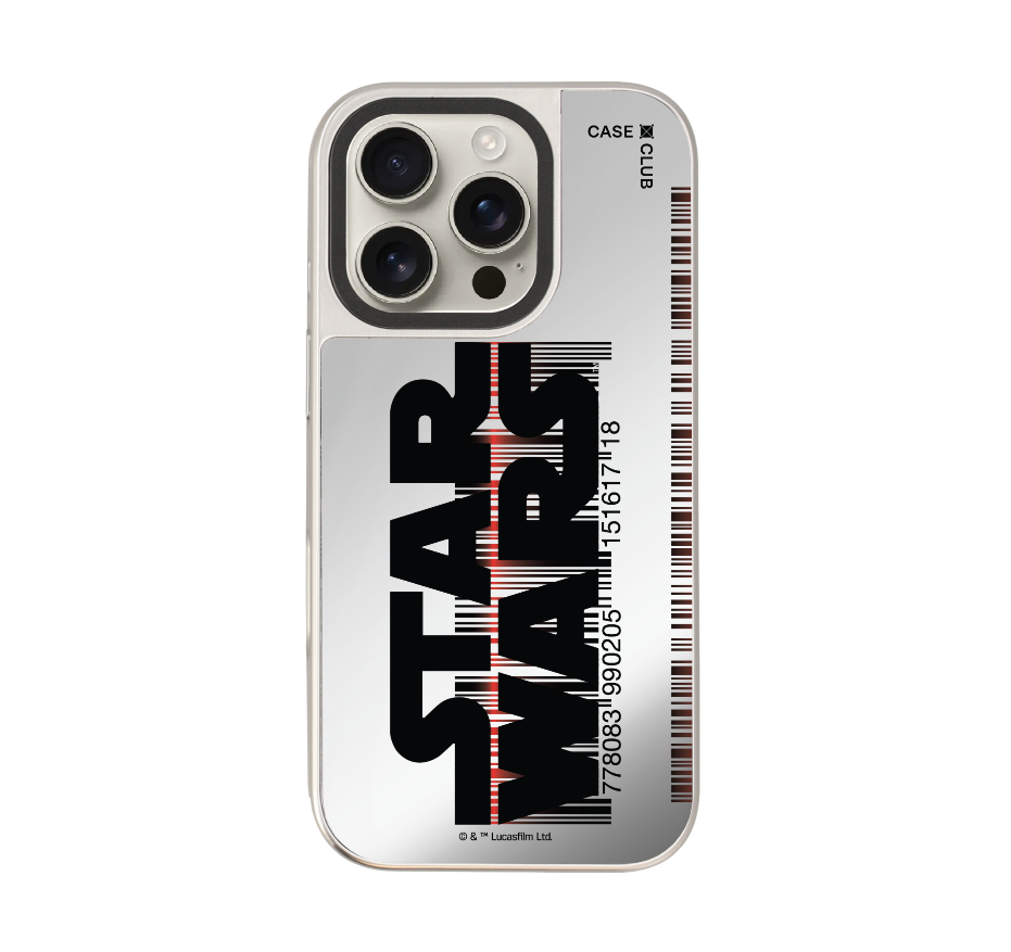 star wars barcode logo
