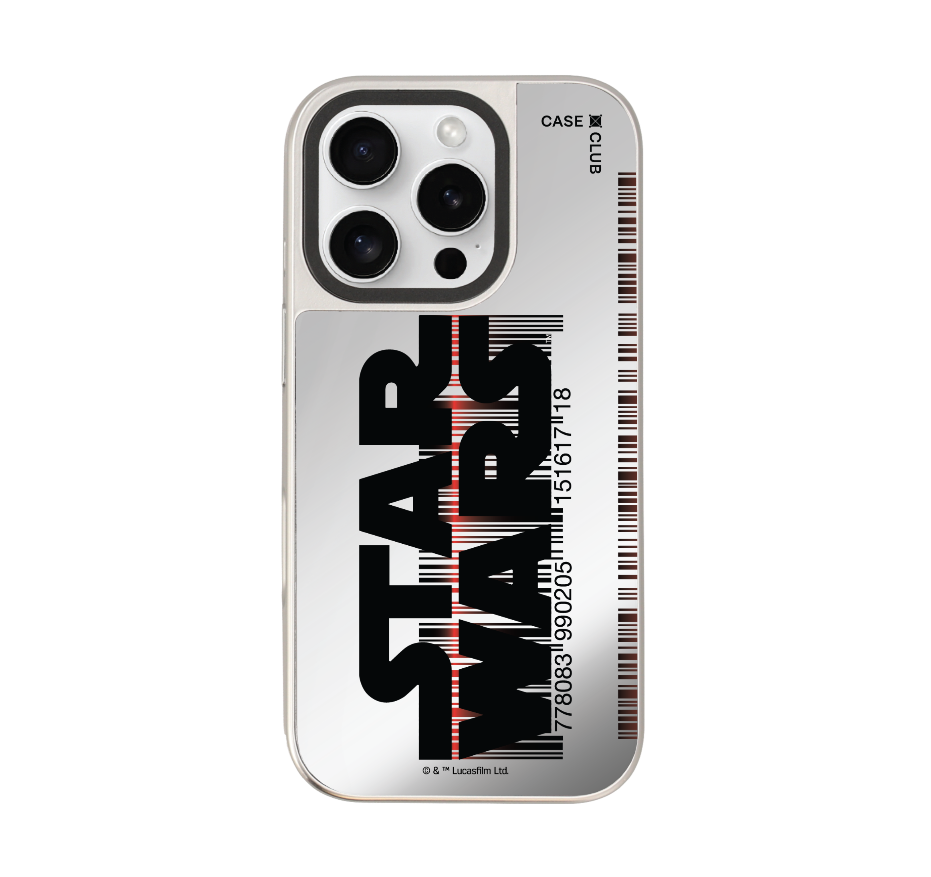 star wars barcode logo