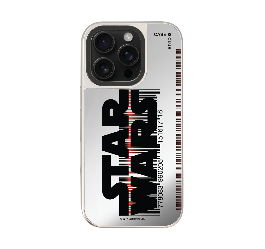 star wars barcode logo