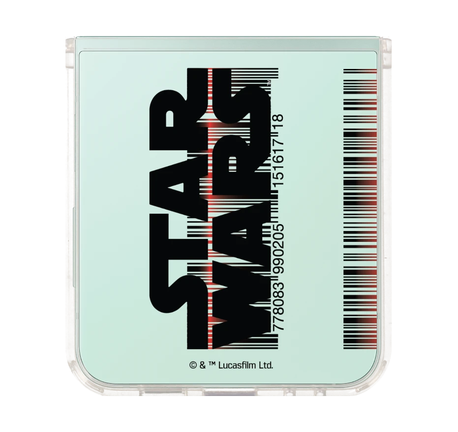 star wars โลโก้บาร์โค้ด