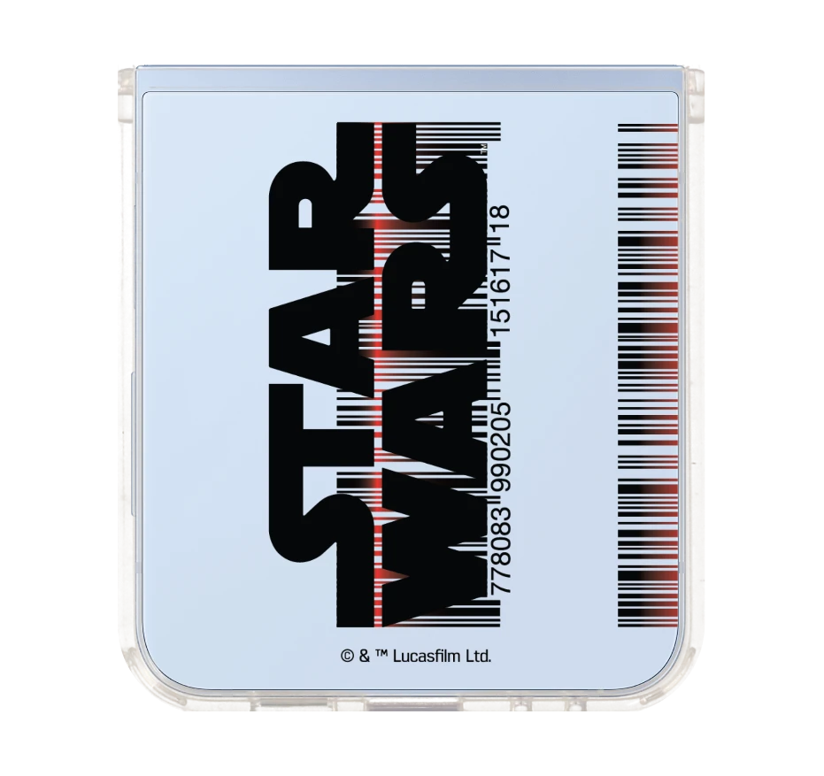 star wars โลโก้บาร์โค้ด