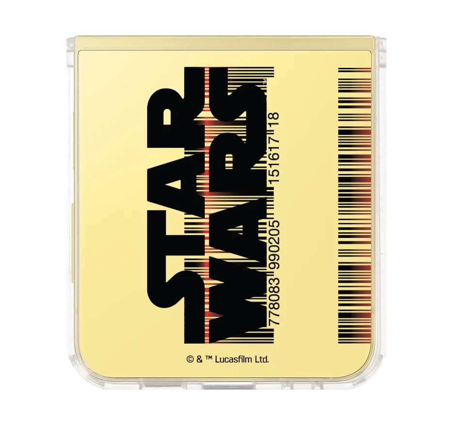 star wars โลโก้บาร์โค้ด