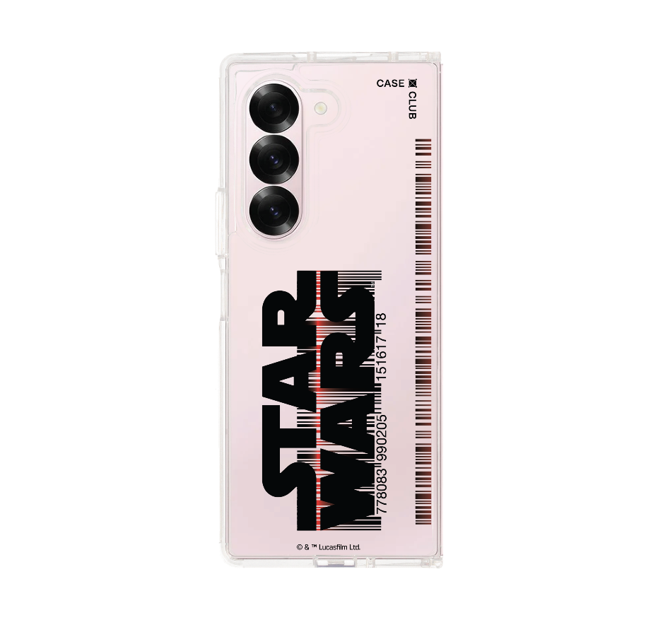 star wars barcode logo