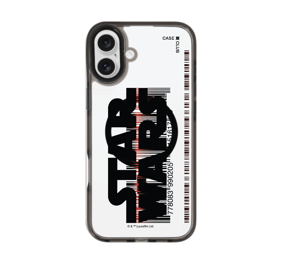 star wars barcode logo