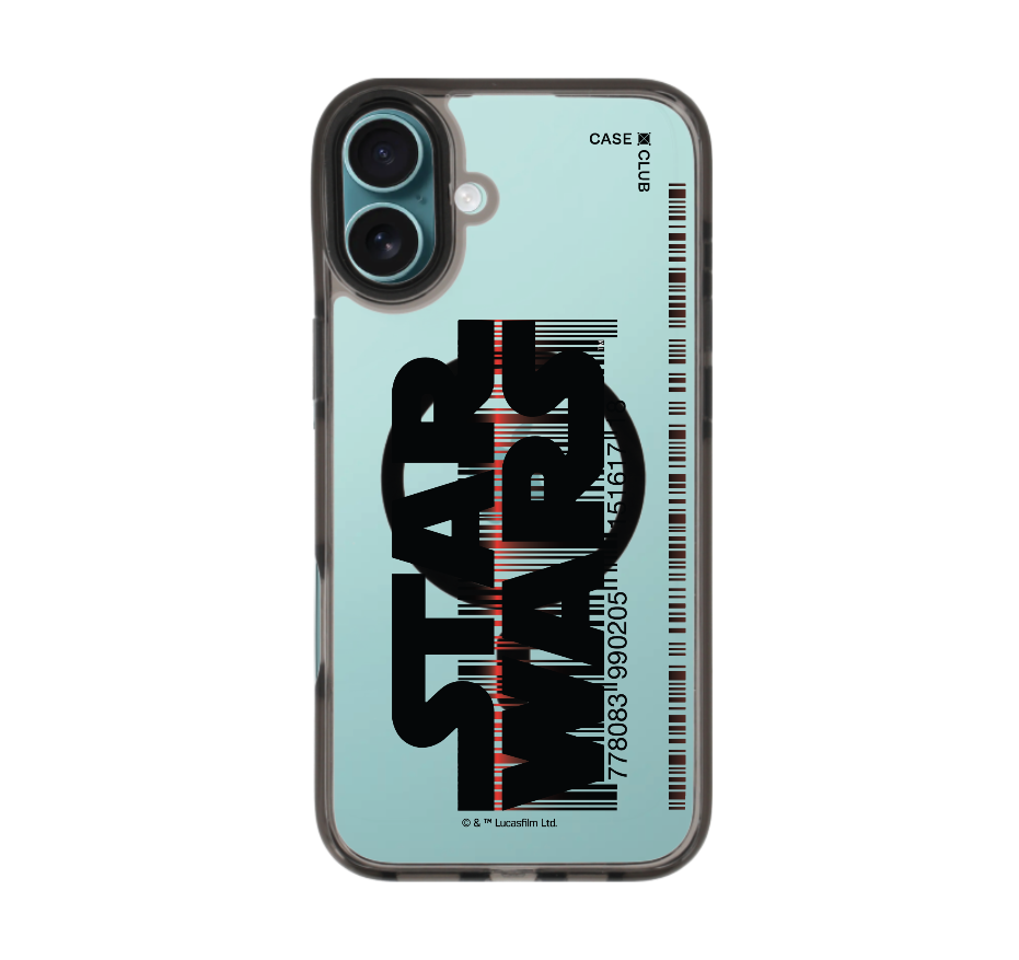 star wars barcode logo