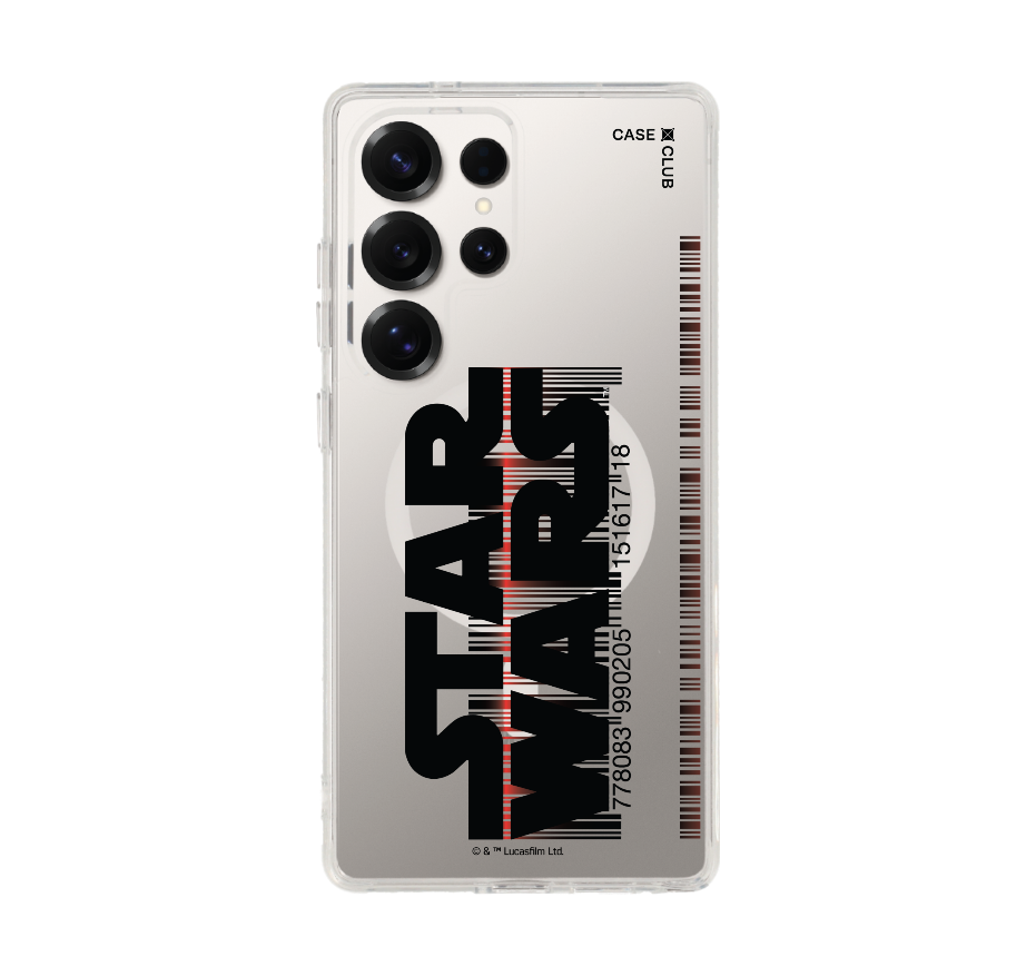 star wars barcode logo