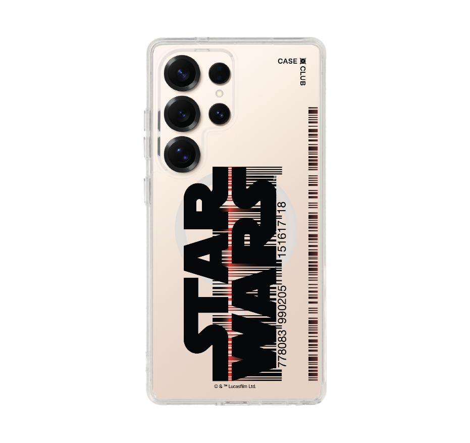 star wars barcode logo
