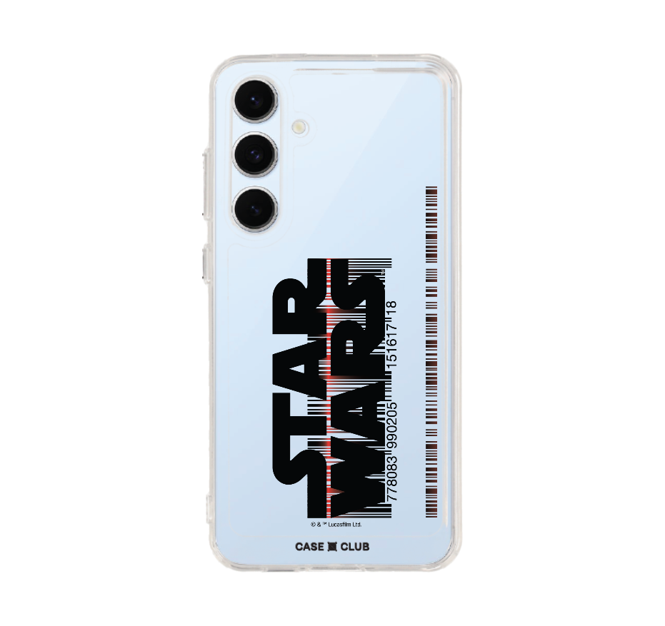 star wars barcode logo