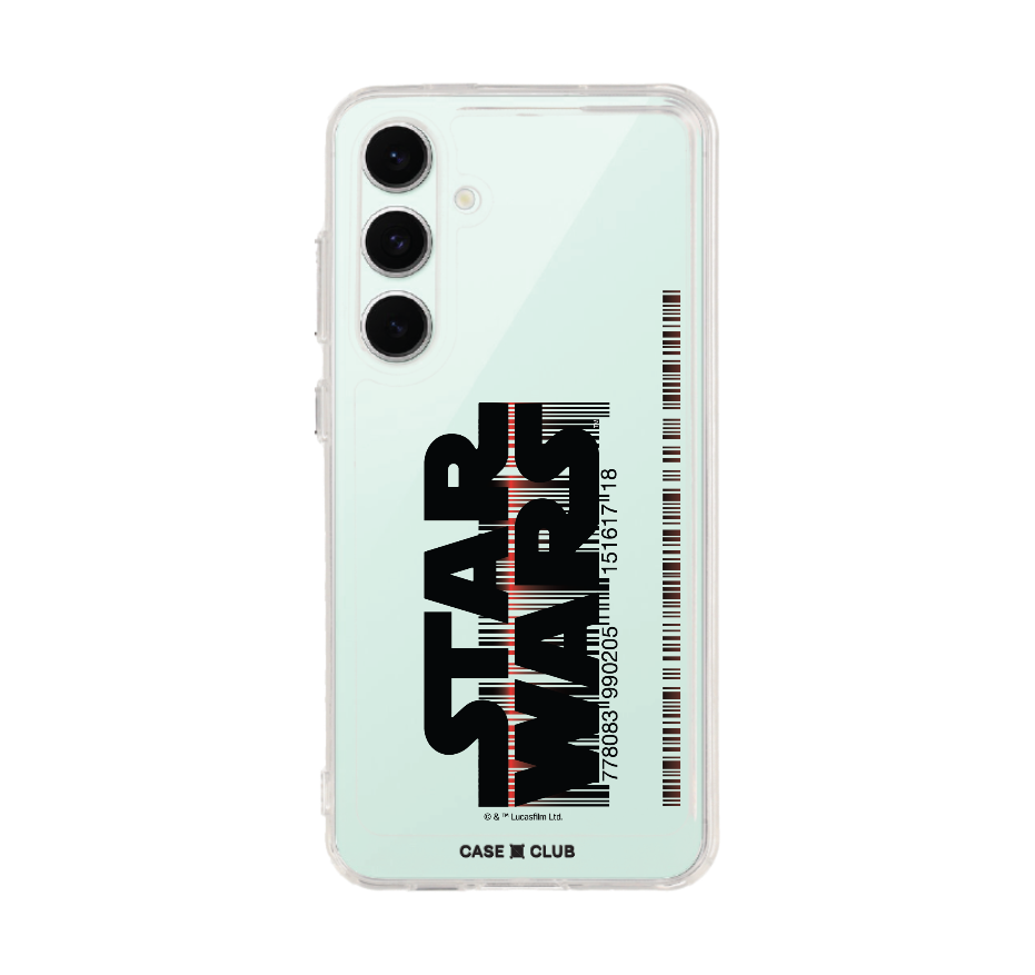 star wars barcode logo