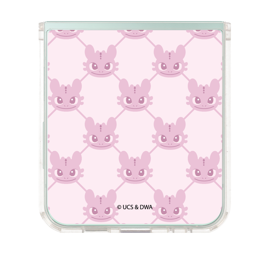 httyd toothless pink pattern