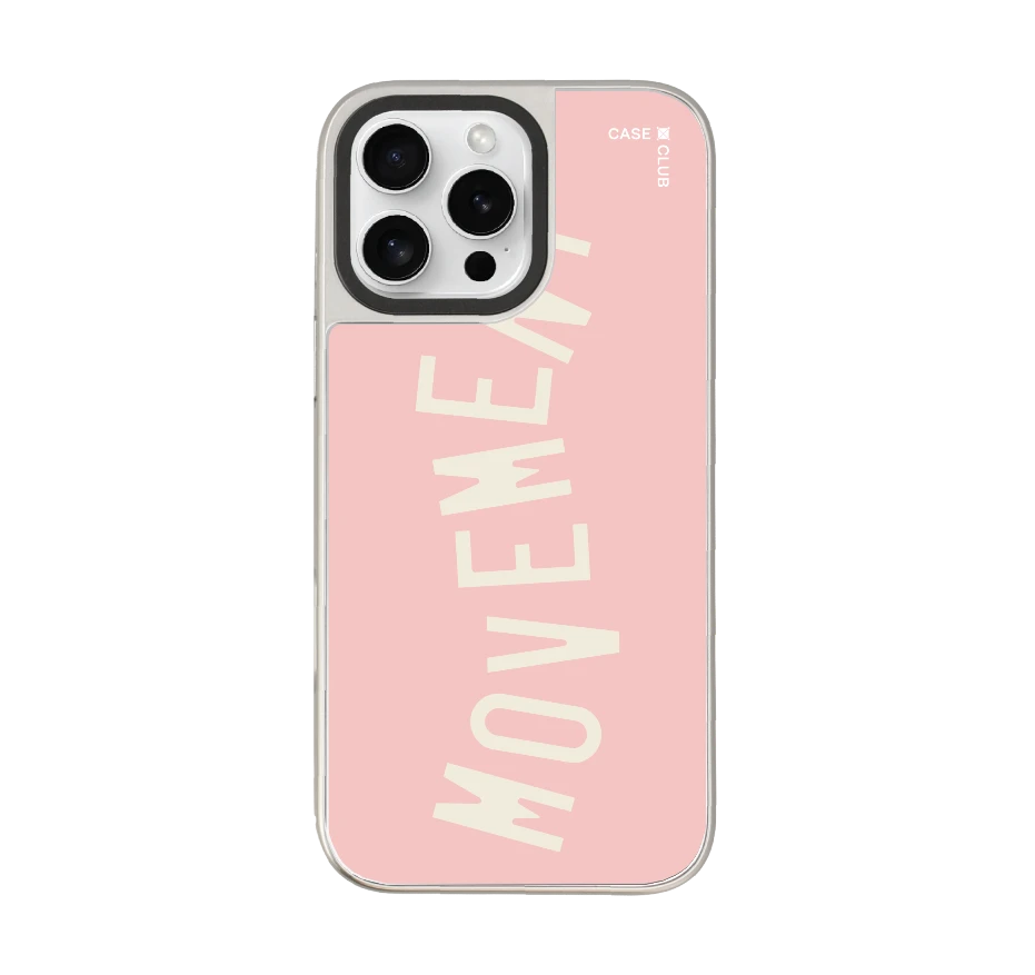 rally ลาย movement สีชมพูใส