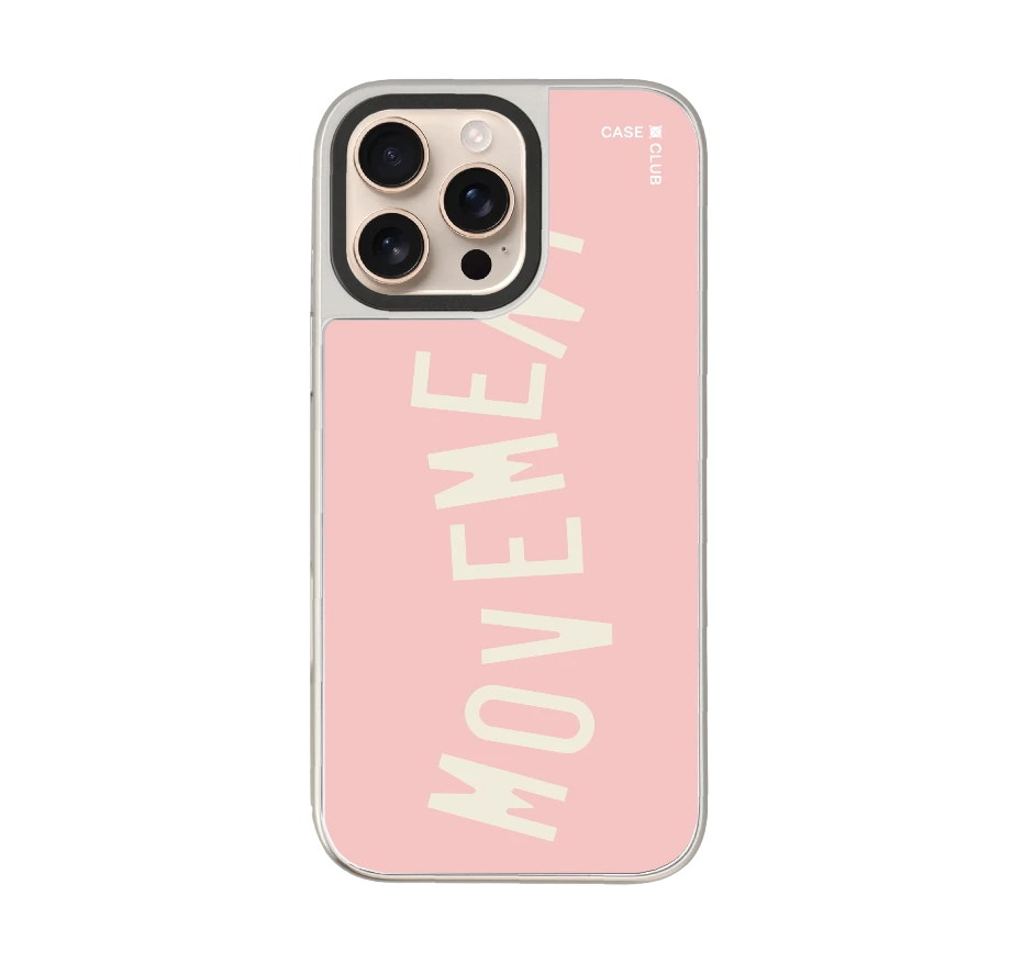 rally ลาย movement สีชมพูใส