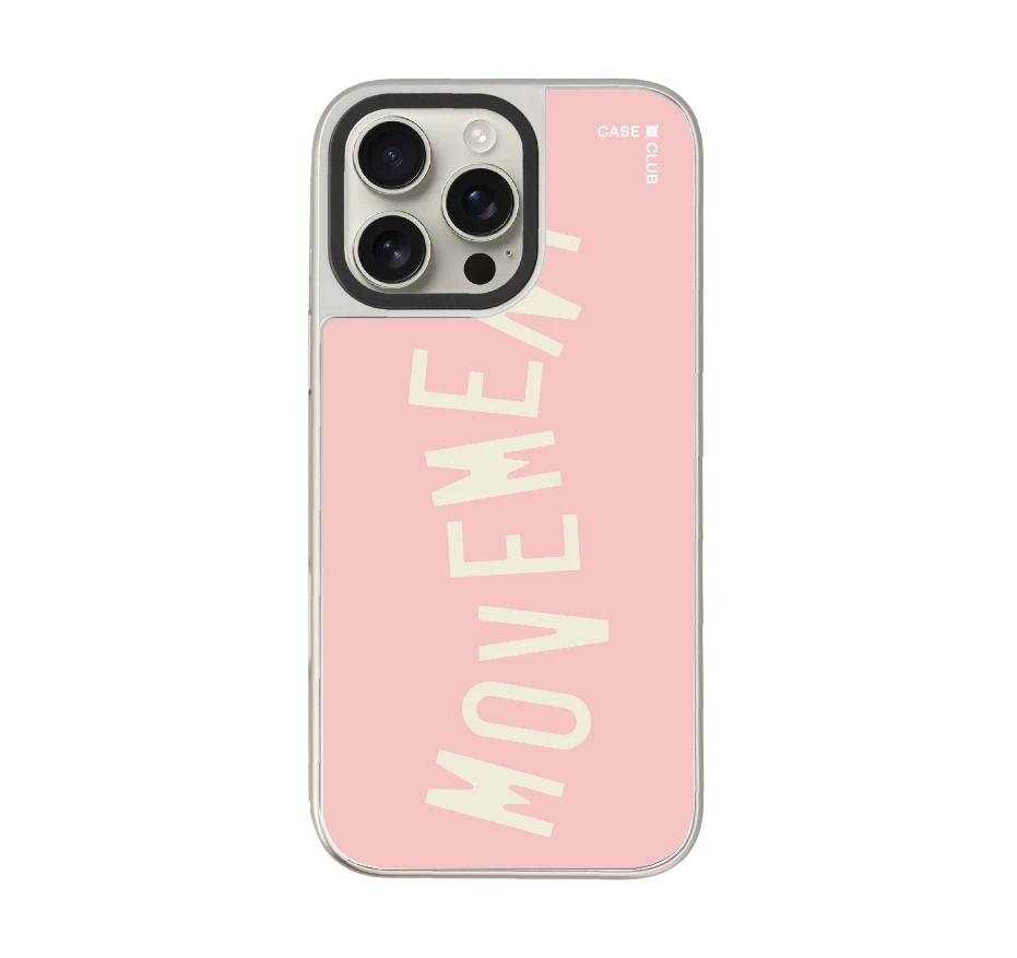 rally ลาย movement สีชมพูใส