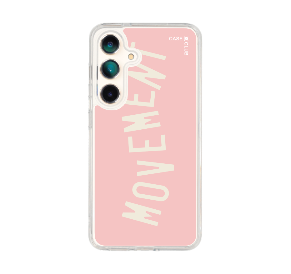 rally ลาย movement สีชมพูใส