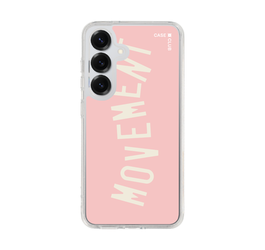 rally ลาย movement สีชมพูใส